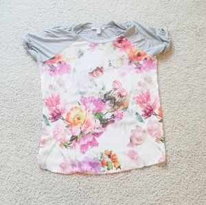 forever 21 flower shirt